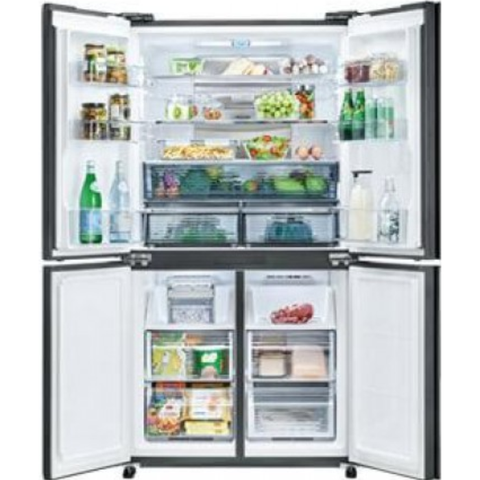 Tủ lạnh 4 cửa Sharp SJ-FXP640VG-BK 639 lít