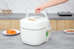 Nồi cơm điện Toshiba RC-18VXWVN(W) áp suất chân không màu trắng