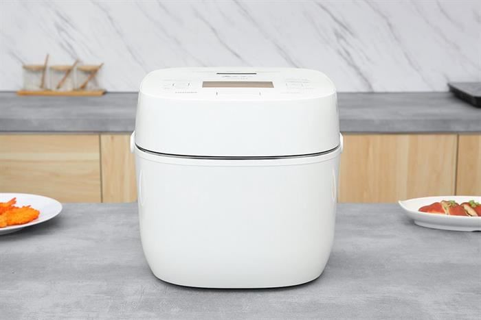 Nồi cơm điện Toshiba RC-18VXWVN(W) áp suất chân không màu trắng
