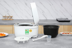 Nồi cơm điện Toshiba RC-18VXWVN(W) áp suất chân không màu trắng