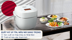 Nồi cơm điện Toshiba RC-18VXWVN(W) áp suất chân không màu trắng