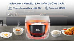 Nồi cơm điện Toshiba RC-18VXWVN(W) áp suất chân không màu trắng