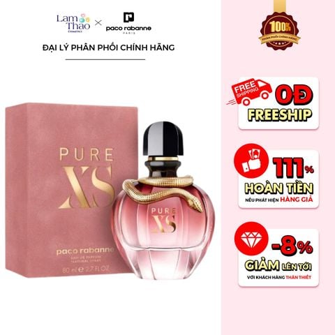 Nước Hoa Paco Rabanne Pure XS For Her Eau De Parfum