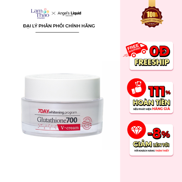Kem Dưỡng Trắng Da Angel's Liquid 7 Day Whitening Program Glutathione – Lam Thảo Cosmetics