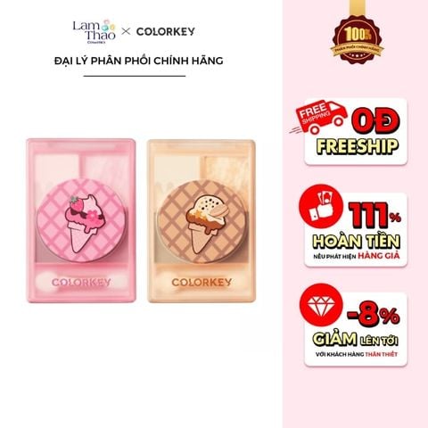 Bảng Phấn Mắt 4 Màu Colorkey Four Colour Eyeshadow