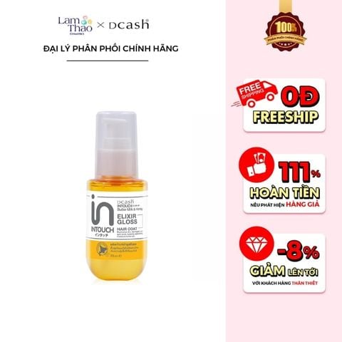 Dầu Dưỡng Tóc Dcash Intouch Butter Milk And Honey Elixir Gloss Hair Coat
