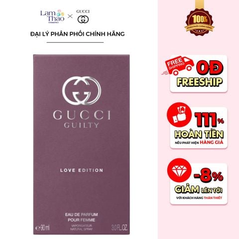 Nước Hoa Gucci Guilty Love Edition Pour Femme EDP GUF LTD Editions PRM EDP Love PF IV