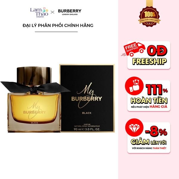 Nước Hoa Burberry My Burberry Black BLK RG EDP – Lam Thảo Cosmetics