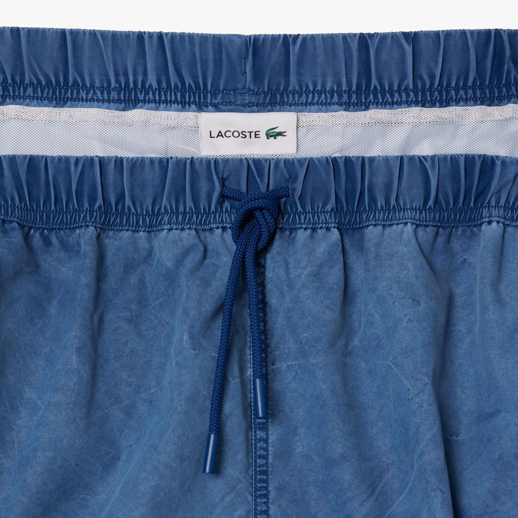 Quần Bơi Lacoste Nam Dài Vừa Phải Hiệu Ứng Wash