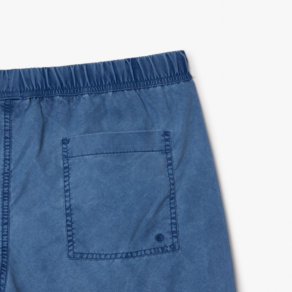 Quần Bơi Lacoste Nam Dài Vừa Phải Hiệu Ứng Wash