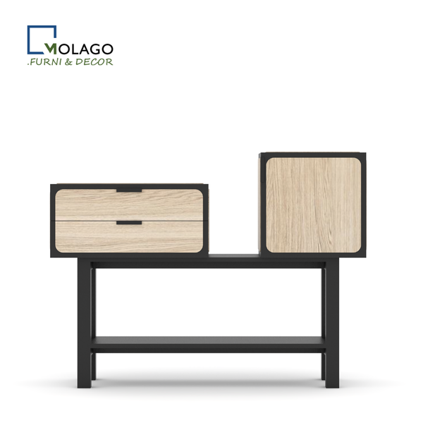 Tủ Console Trang Trí Kết Hợp Hộc Kéo BST TUBE NEW | Molago Tủ Console Trang Trí Kết Hợp Hộc Kéo BST TUBE NEW | Molago
