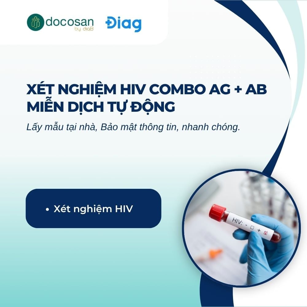 HIV Combo Ag + Ab miễn dịch tự động