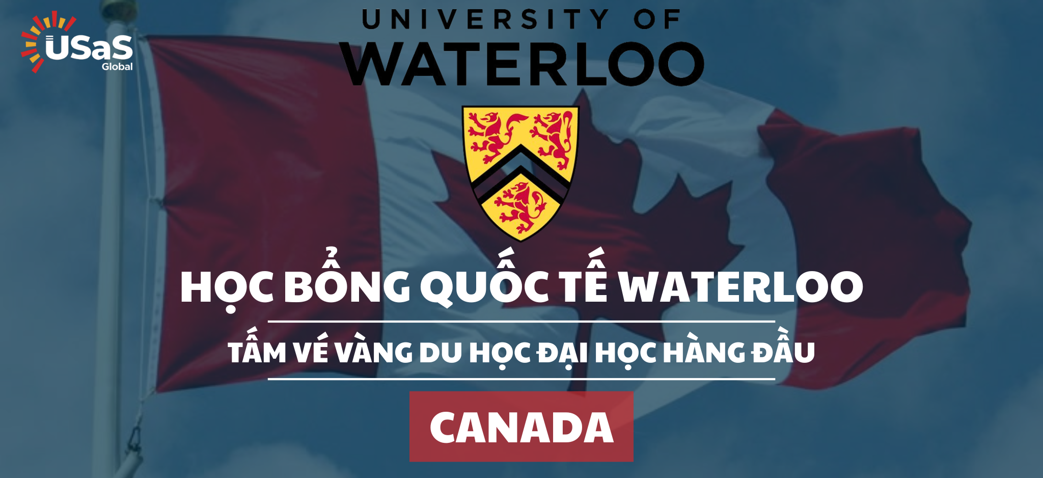 Học bổng Quốc tế Waterloo - Canada