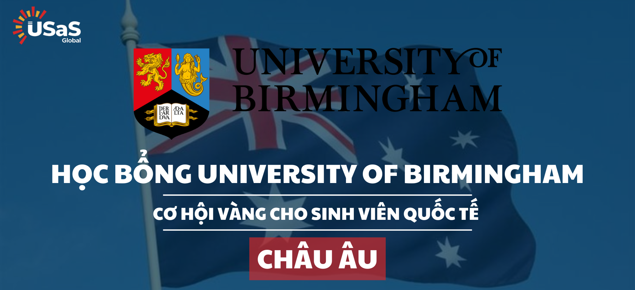 Học Bổng University of Birmingham - Anh