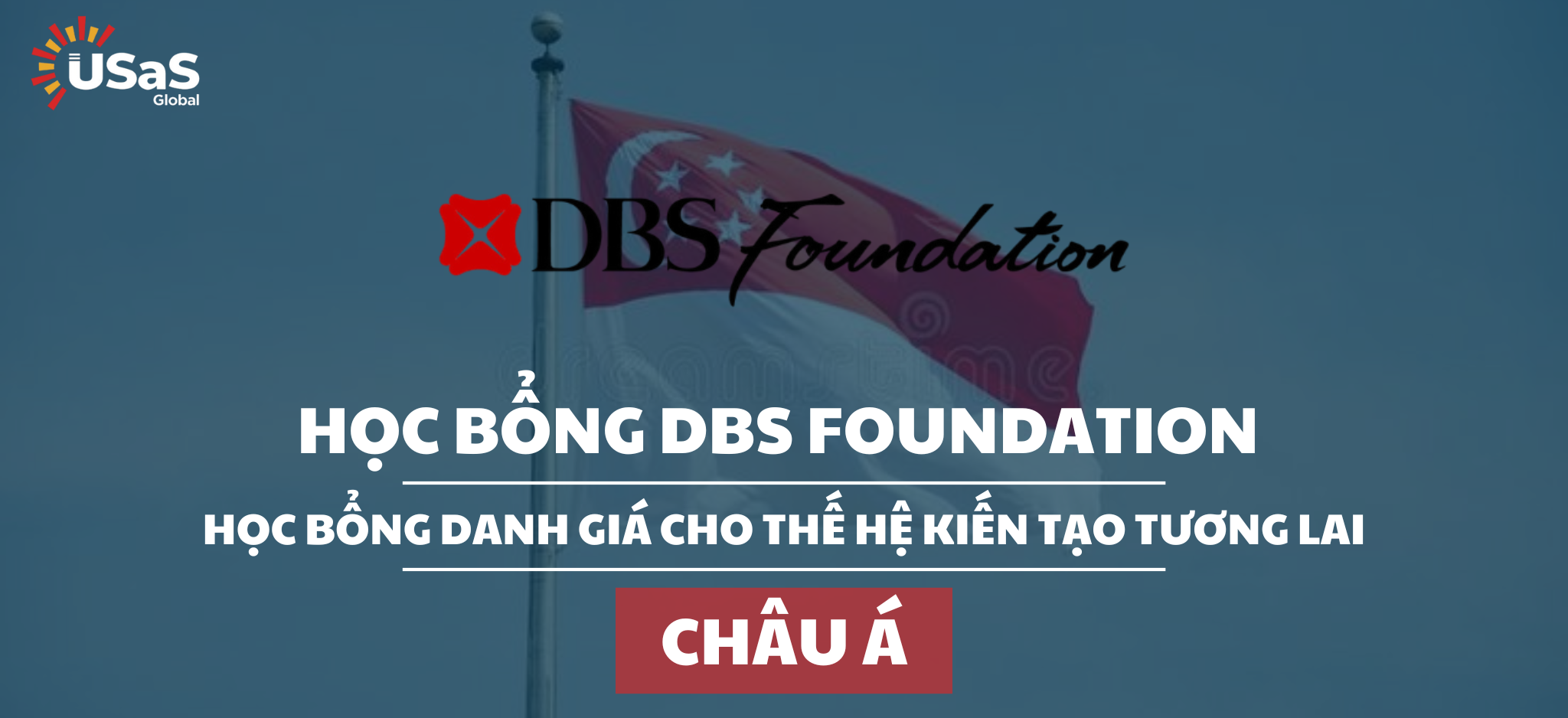 Học bổng DBS Foundation - Châu Á