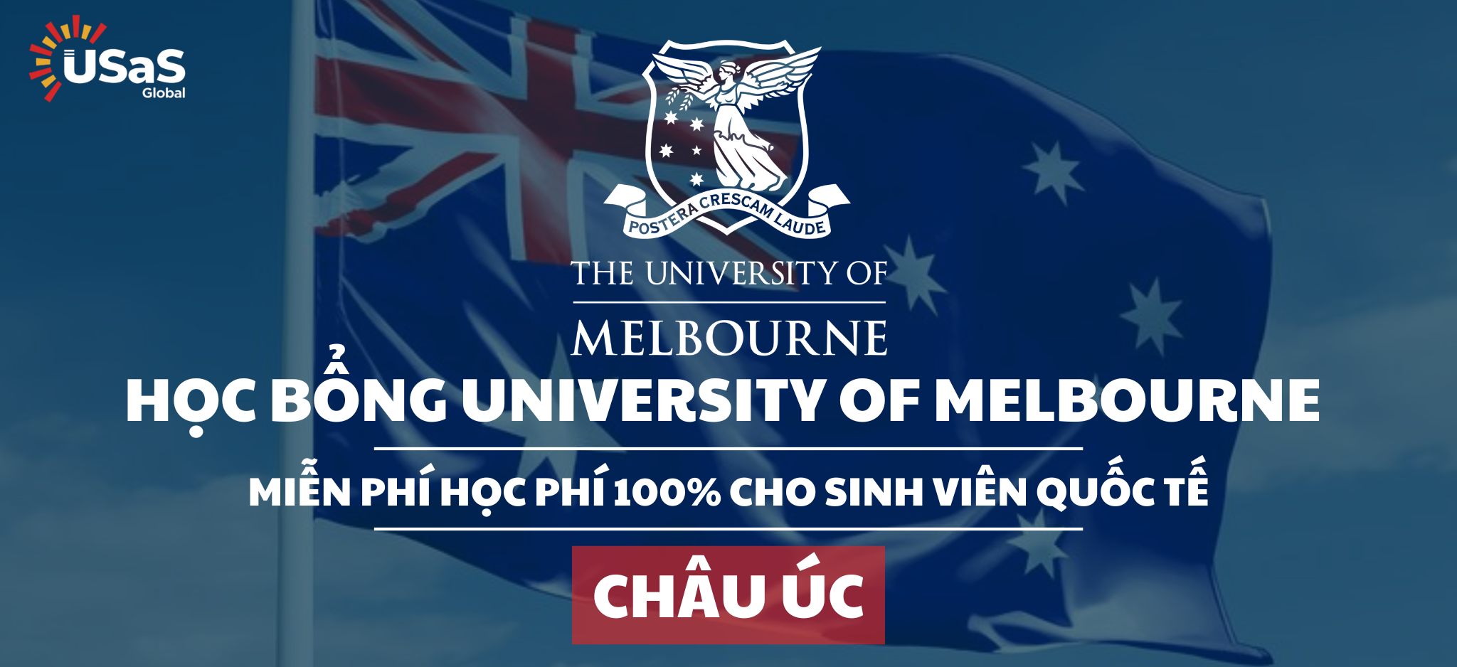 Học bổng cử nhân University of Melbourne - Úc