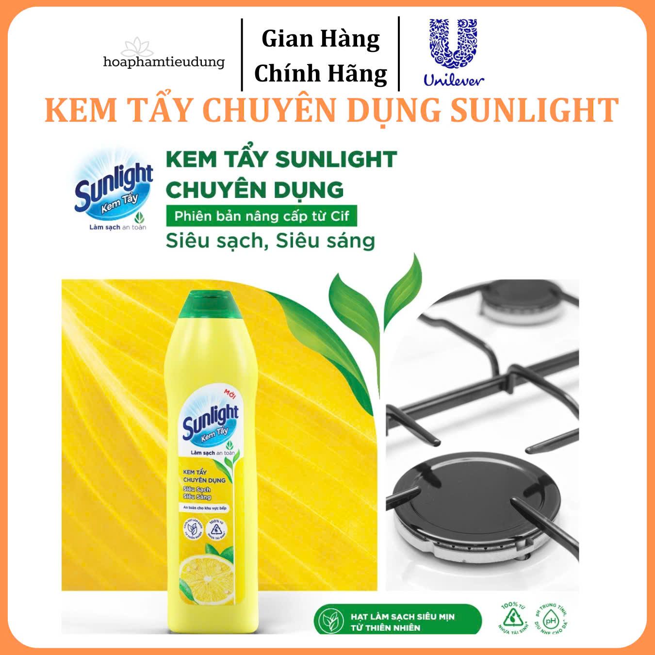 Kem tẩy đa năng Sunlight 690g
