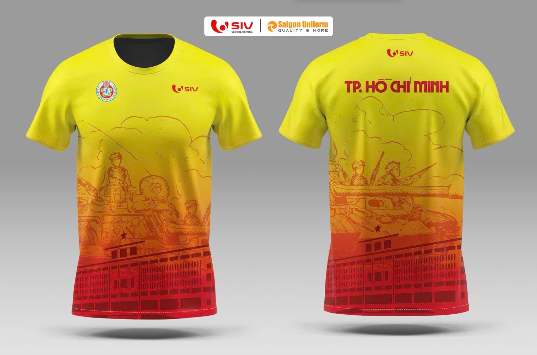 Áo CLB - Điền kinh Thành phố Hồ Chí Minh (Không bán lẻ)