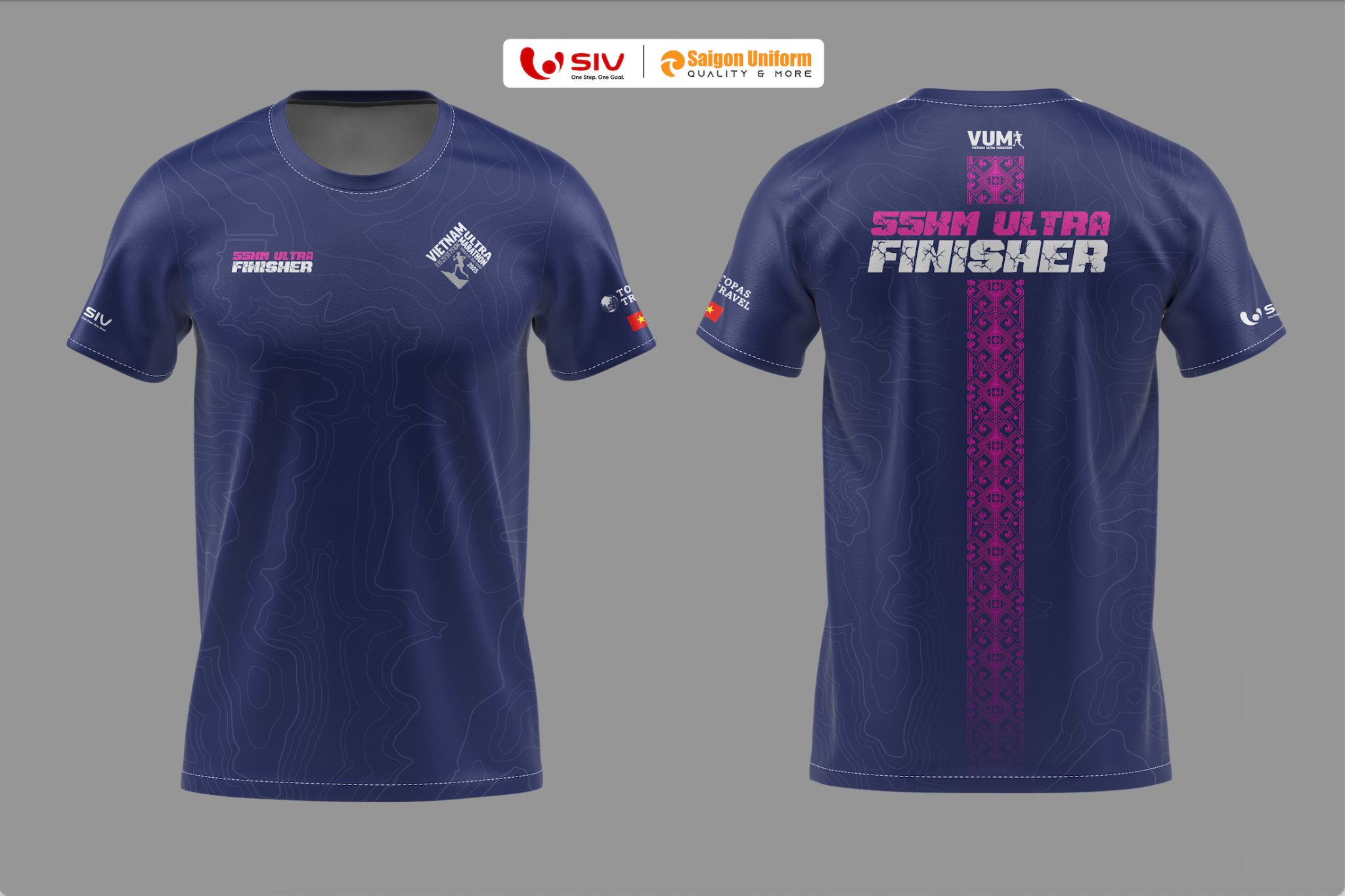 Áo CLB - Giải Vietnam Ultra Marathon 2025 (Không bán lẻ)