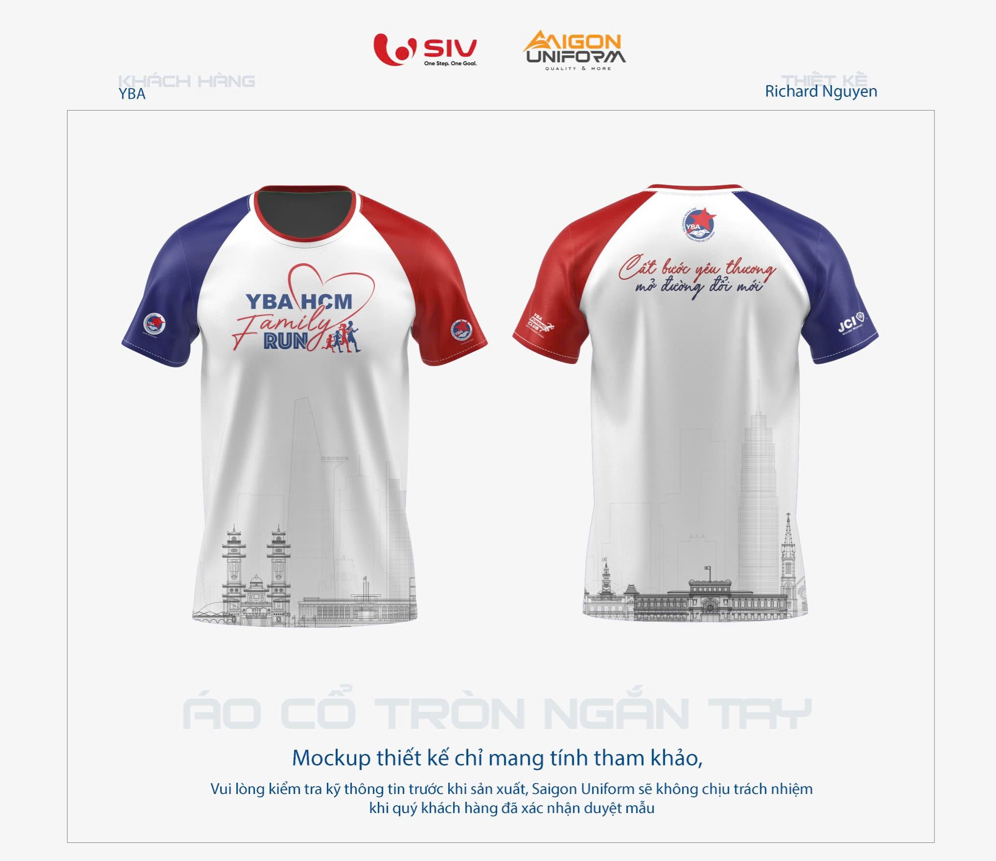 Áo CLB - YBA Family Fun Run 2025 (Không bán lẻ)
