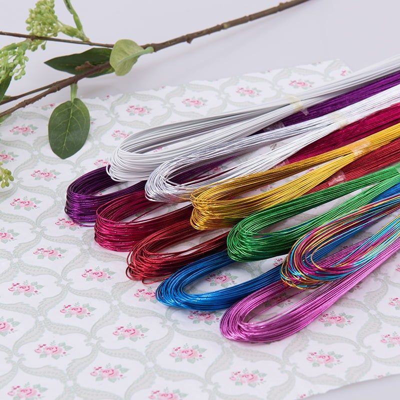 Kẽm Xi Dài 80cm Size 24 Làm Hoa Lá Handmade, Hoa Len