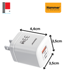Cốc sạc Hammer H-S-GAN1