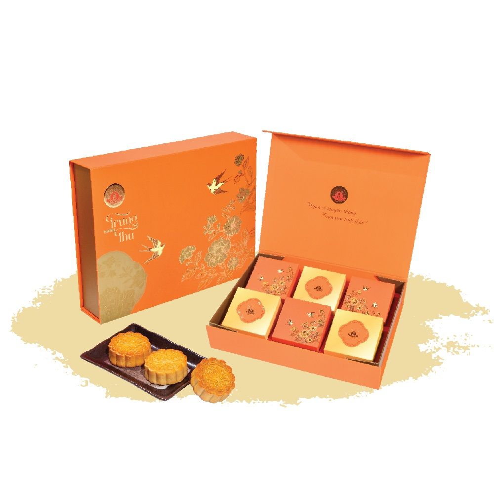 Hộp Đoàn viên (Hộp 6 bánh cao cấp: 600g & 610g)