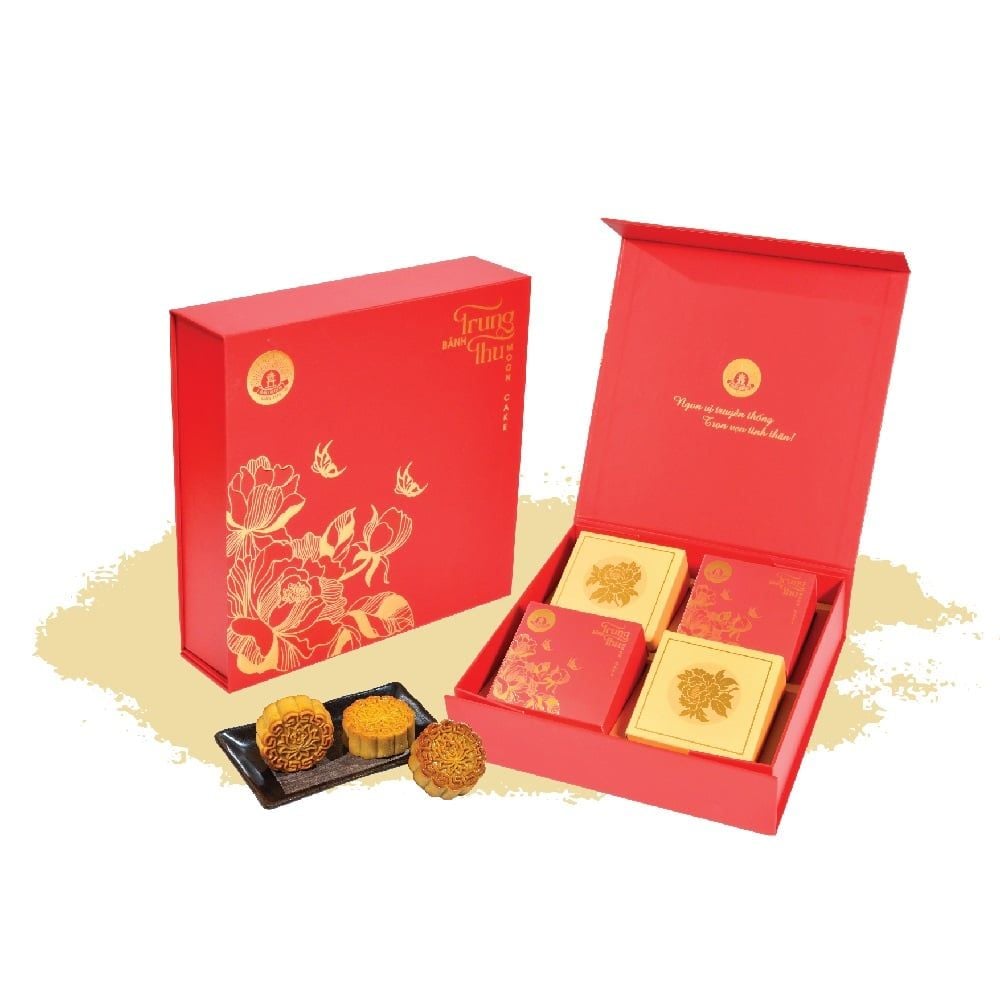 Hộp Hạnh phúc(Hộp 4 bánh cao cấp: 480g & 500g)