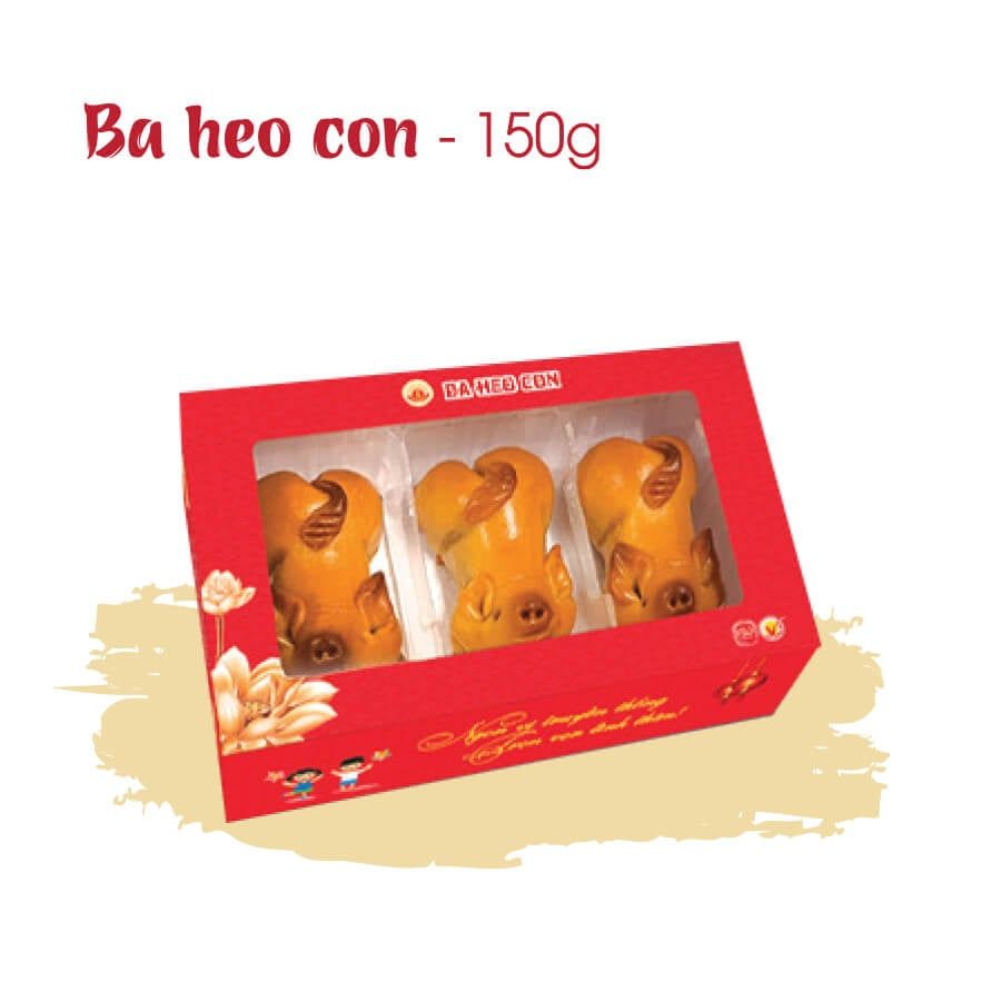 Bánh nướng đậu xanh (Ba heo con) 150g