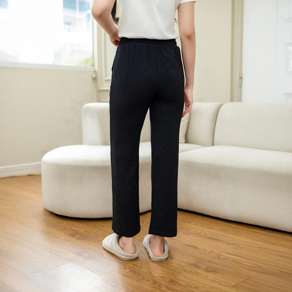 Quần Rời Nữ Đũi Nhăn Lamode LPA002AS0