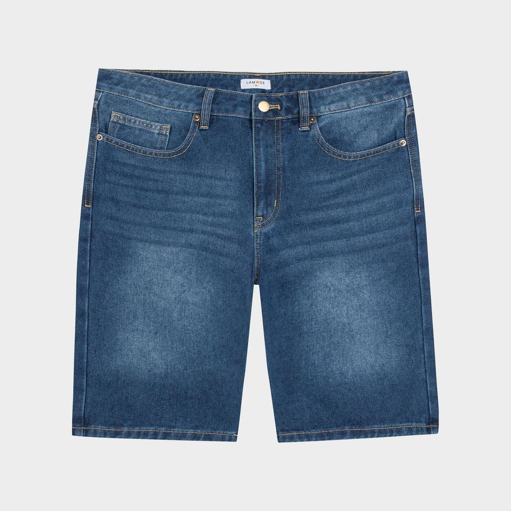 Quần Short Jeans Nam Lamode Regular Fit LJH001AS