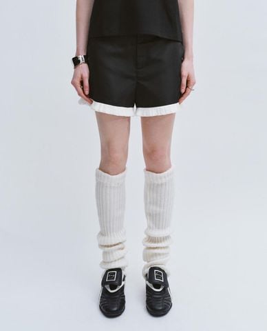URBAN REVIVO - Quần short nữ ống rộng Vogue