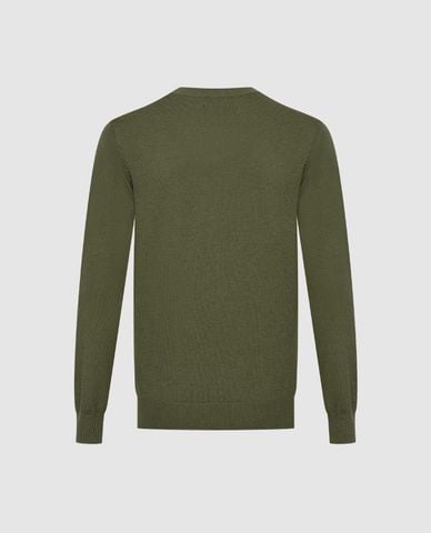 URBAN REVIVO - Áo dệt kim nam cổ tròn tay dài