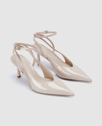 URBAN REVIVO - Giày sandals cao gót nữ mũi nhọn
