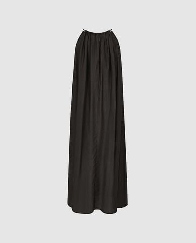 URBAN REVIVO - Đầm sát nách midi phom suông