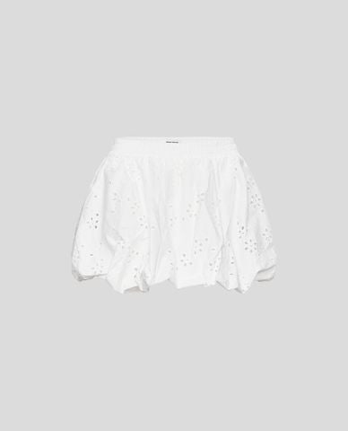 URBAN REVIVO - Chân váy chữ A mini dáng phồng