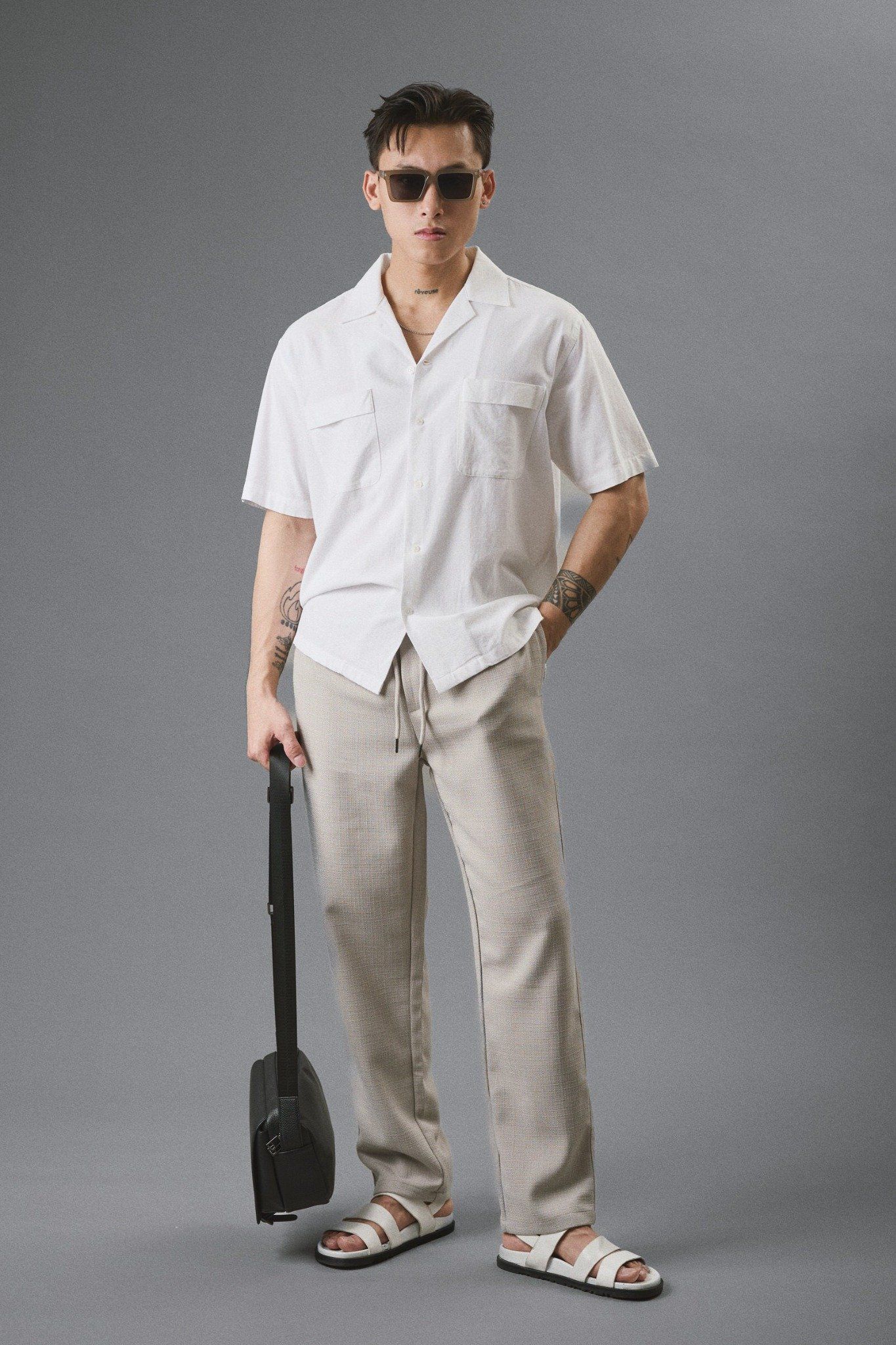 Quần vải bố dài