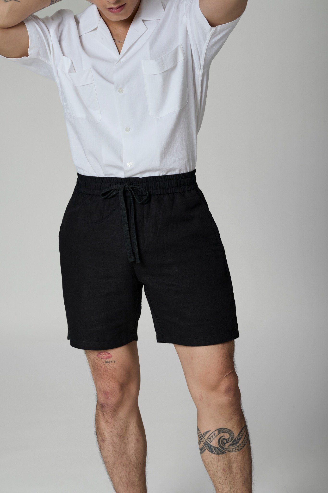 Quần linen ngắn