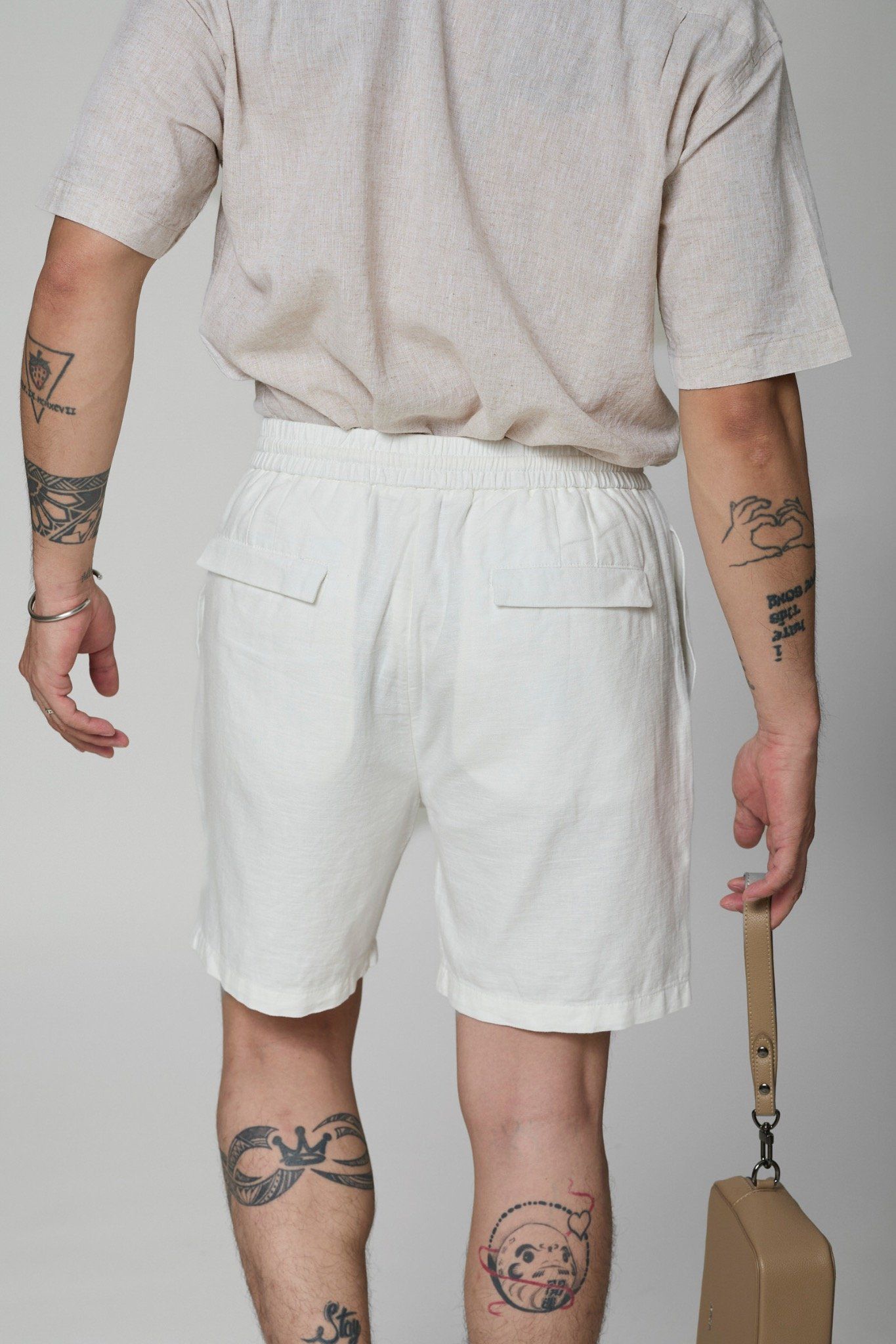 Quần linen ngắn