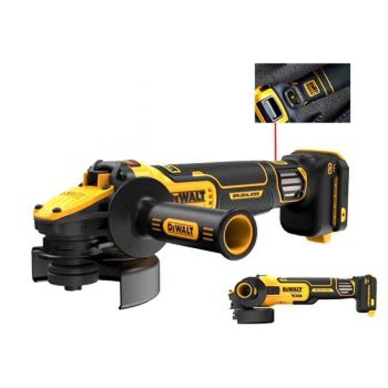 Máy Mài Góc Dùng Pin 20V Max (FVA) Dewalt DCG409VSN-B1(Chưa Pin & Sạc)