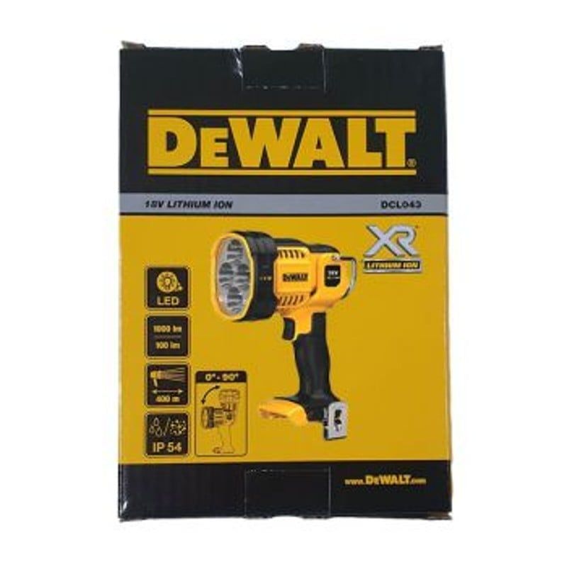 Đèn LED Dùng Pin 20V Dewalt DCL043N-KR (chưa Pin & Sạc)
