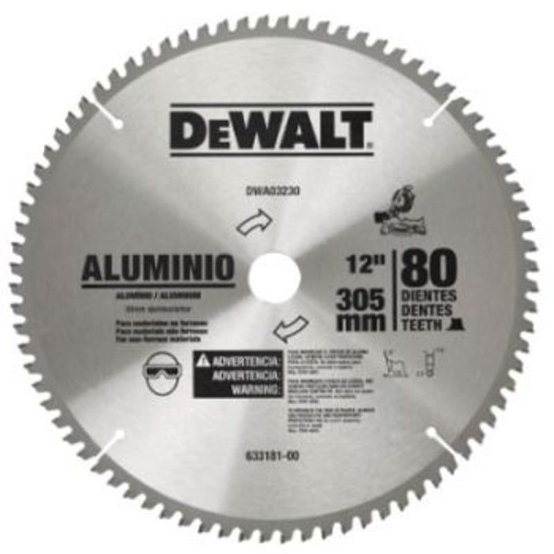 80T Lưỡi Cắt Nhôm Gỗ 305mm Dewalt DWA03230-B1