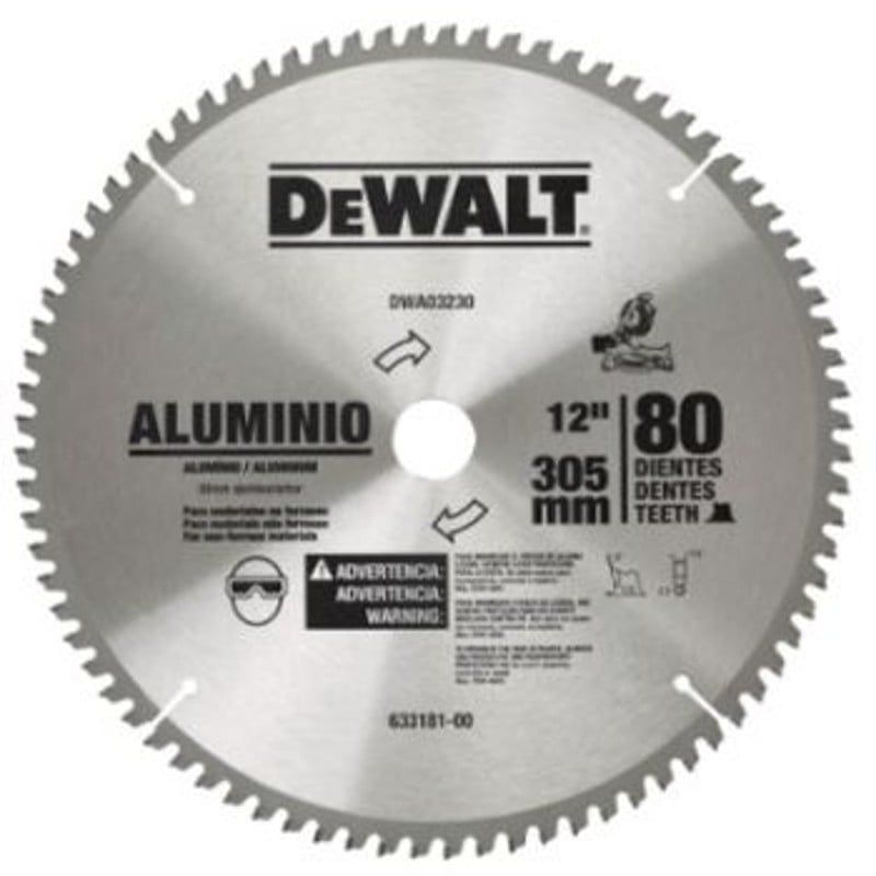 80T Lưỡi Cắt Nhôm Gỗ 305mm Dewalt DWA03230-B1
