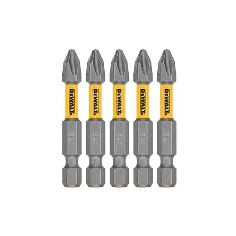 Bộ 5 Mũi Vít PH2 Dewalt DWA2PH2MF5 (chất Liệu Cr-v)