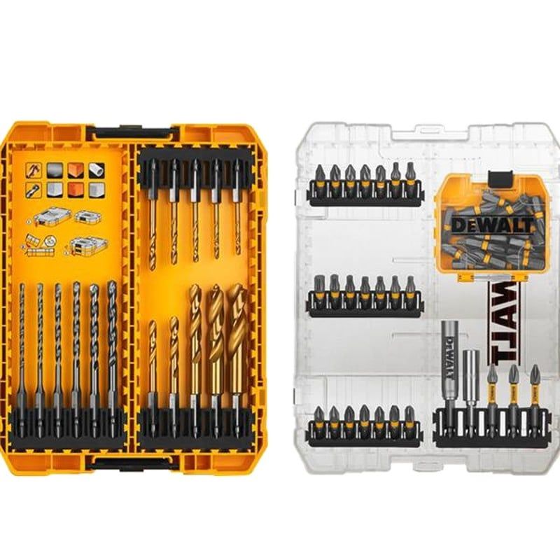 Bộ Phụ Kiện Mũi Khoan Và Vít 65 Món Dewalt DWACS65