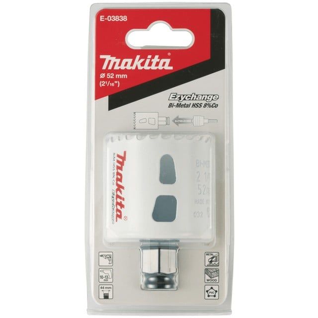 Makita E-03838 – Mũi Khoét HSS 8%Co 52x44mm Chính Hãng | Giá Cực Tốt