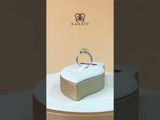 Nhẫn Karaff Aurera Ring - Trang Sức Bạc 925 Mạ Vàng Trắng