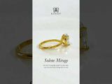 Nhẫn Karaff Solene Mirage - Trang sức Bạc 925 Mạ Vàng 24K