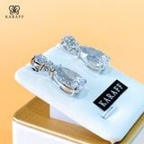 Khuyên Tai Karaff Celan Phae - Trang Sức Bạc 925 Mạ Bạch Kim