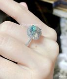 Nhẫn Nữ ổ Halo Vuông Tôn Chủ